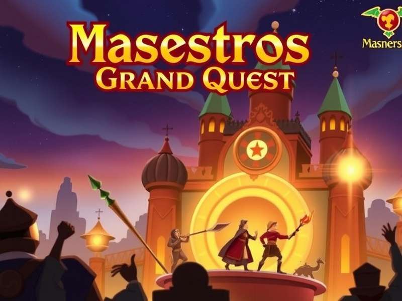 Maestros Grand Quest Game Screenshot showing the protagonist in Hampi's ancient ruins with Vedic deities